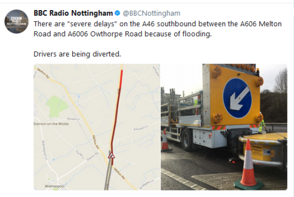 Screenshot (759) ab0352h RadioNottm tweet road flooding