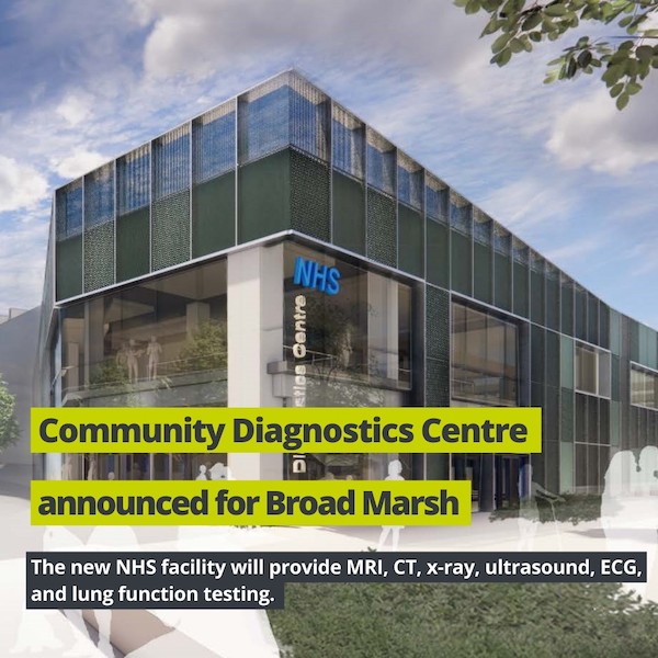 20240201 105700 ncca0600h community diagnostics centre announced for Broad Marsh use